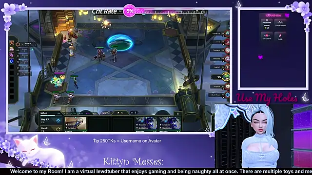 Snapshot of SassyKittyn chatting on 12/31/24, 06:27 SassyKittyn online show from 12/31/24, 06:27