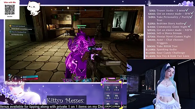 Snapshot of SassyKittyn chatting on 09/16/25, 05:08 SassyKittyn online show from 09/16/25, 05:08