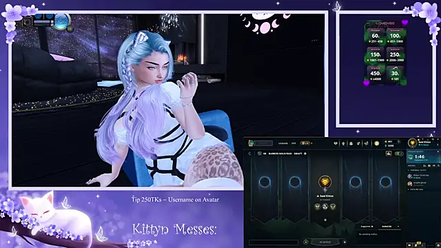 Snapshot of SassyKittyn chatting on 02/18/25, 06:26 SassyKittyn online show from 02/18/25, 06:26