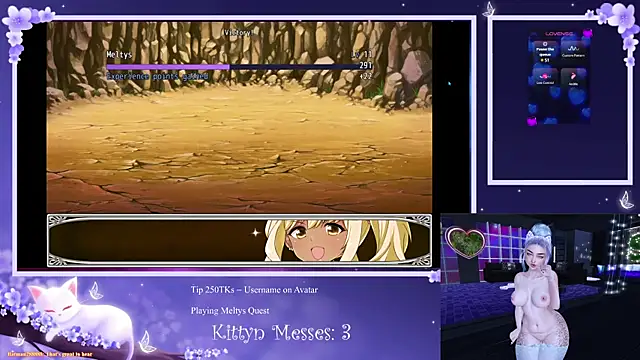 Snapshot of SassyKittyn chatting on 02/14/25, 09:24 SassyKittyn online show from 02/14/25, 09:24