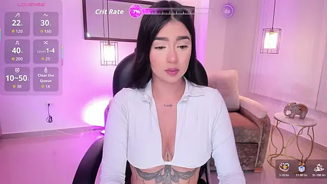 amelie jhons online show from 02/08/26, 01:36