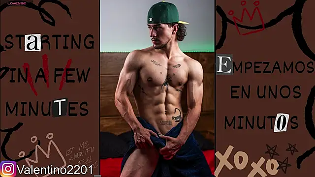 Valentino Xander online show from 05/22/26, 02:09