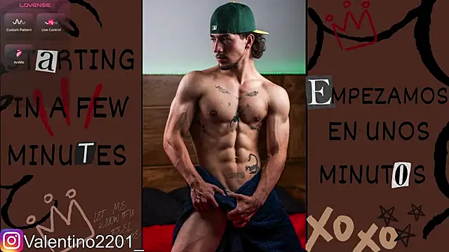 Valentino Xander online show from 07/19/26, 12:52