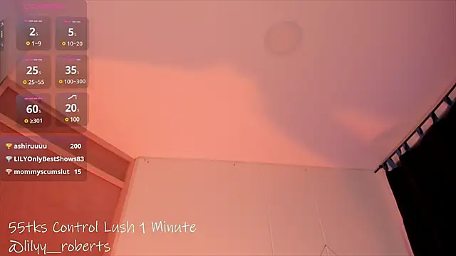 Snapshot of LilyRobertts chatting on 02/10/25, 06:31 LilyRobertts online show from 02/10/25, 06:31