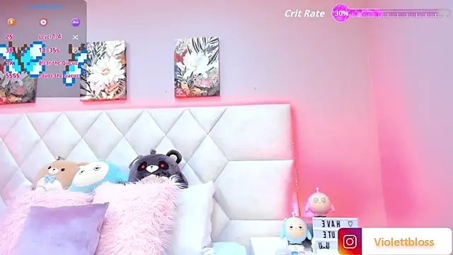 Violettbloss online show from 09/19/25, 03:10