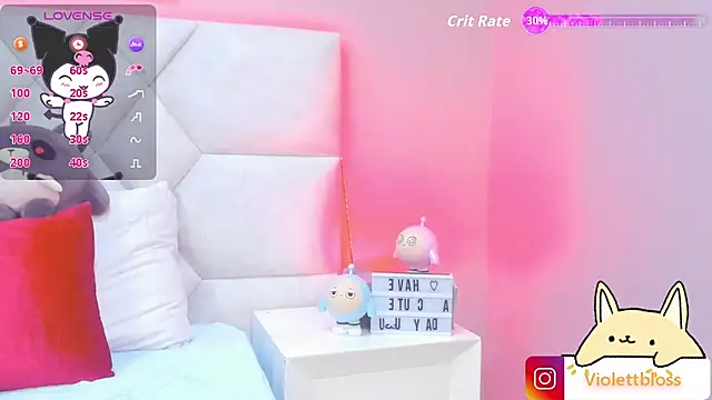 Violettbloss online show from 09/26/25, 03:13