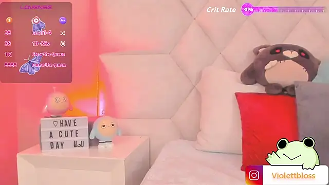 Violettbloss online show from 10/11/25, 03:29