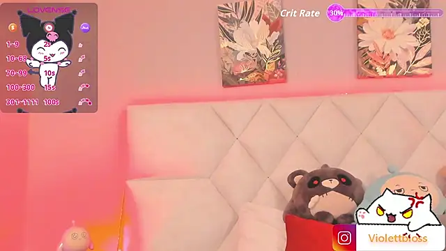 Violettbloss online show from 10/10/25, 03:07