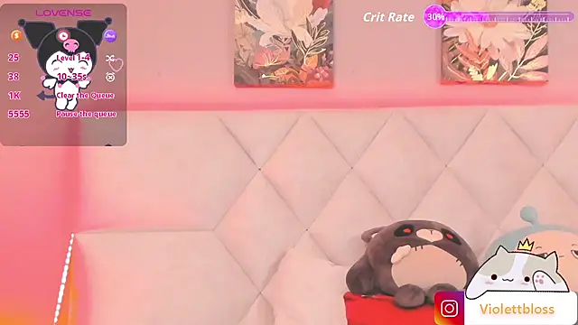 Violettbloss online show from 10/21/25, 03:50