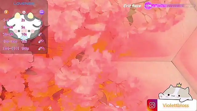 Violettbloss online show from 09/10/25, 03:27