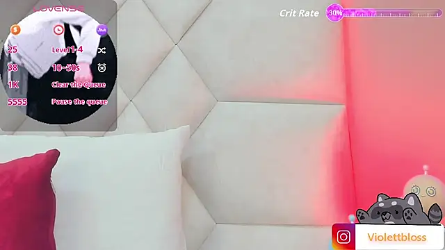 Violettbloss online show from 09/20/25, 03:11