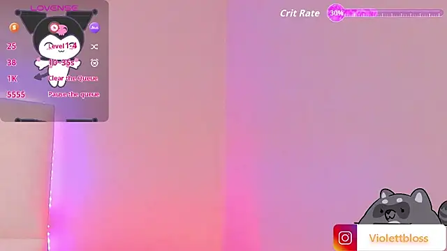 Violettbloss online show from 09/09/25, 03:38