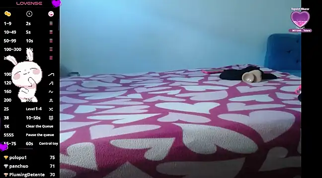 Snapshot of LollitaPop chatting on 01/20/25, 07:35 LollitaPop online show from 01/20/25, 07:35