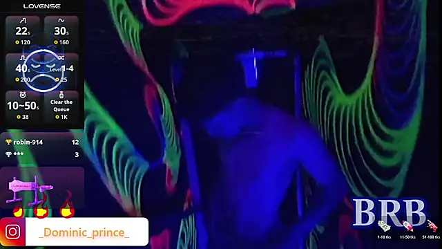 Snapshot of DominicPrince chatting on 01/13/26, 04:11 DominicPrince online show from 01/13/26, 04:11