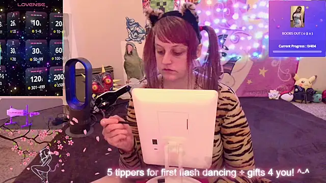 BabyZelda online show from 02/02/26, 01:37