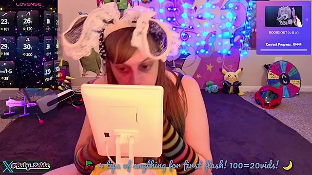 BabyZelda online show from 03/13/25, 03:11