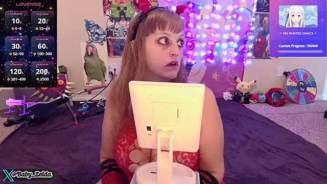 BabyZelda online show from 10/07/25, 06:20