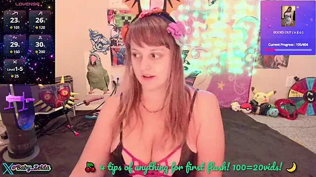 BabyZelda online show from 11/23/25, 12:59