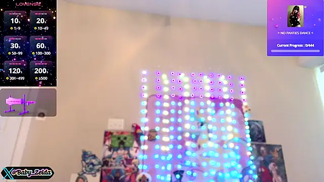 BabyZelda online show from 09/14/25, 08:42