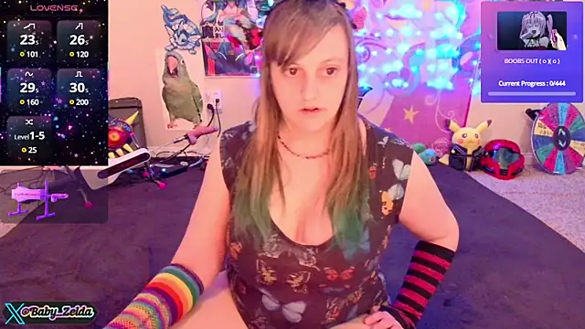 BabyZelda online show from 02/23/25, 02:25