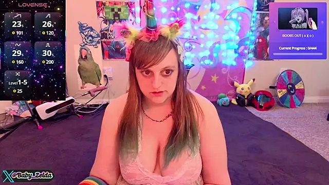 BabyZelda online show from 02/19/25, 12:55