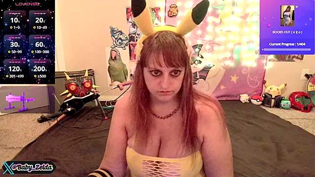 BabyZelda online show from 11/08/25, 04:27