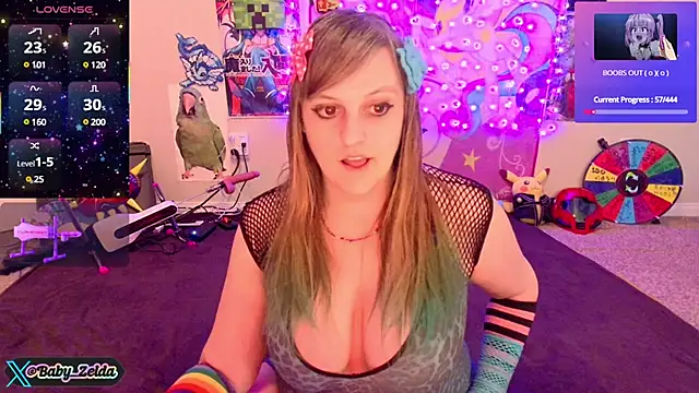 BabyZelda online show from 02/24/25, 03:55