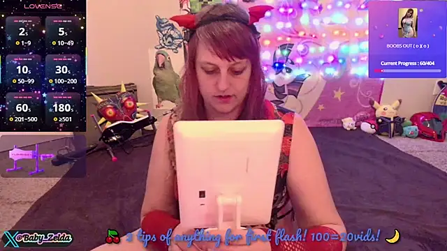 BabyZelda online show from 01/17/26, 04:49