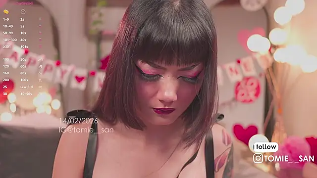 tomie san online show from 02/14/26, 07:58