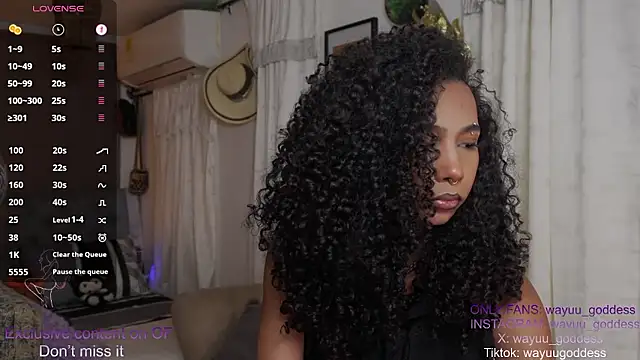 wayuu-goddess online show from 01/13/26, 03:16