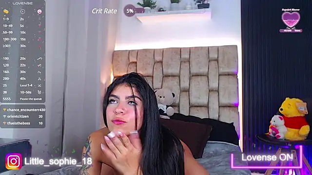 Snapshot of little_sophie18 chatting on 03/16/25, 10:53 little sophie18 online show from 03/16/25, 10:53