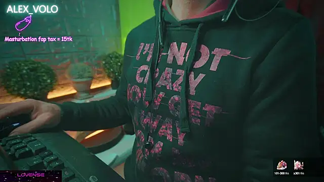 Snapshot of alex-volo chatting on 01/21/25, 08:08 alex-volo online show from 01/21/25, 08:08