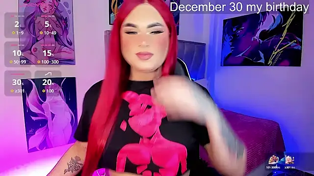 alexia mattel online show from 12/21/25, 07:04
