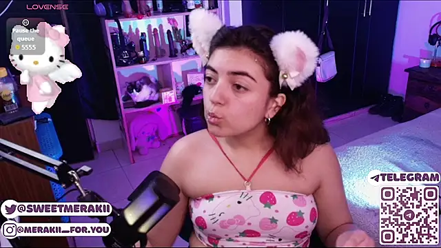 meraki fraise online show from 03/22/26, 08:54