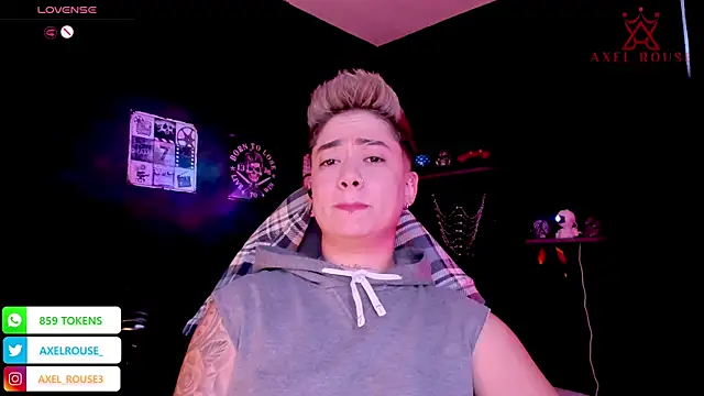 AxelRouse 1 online show from 10/18/25, 08:11