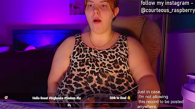 Snapshot of courteous_raspberrry chatting on 01/20/25, 02:46 courteous raspberrry online show from 01/20/25, 02:46