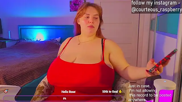 Snapshot of courteous_raspberrry chatting on 01/25/25, 06:45 courteous raspberrry online show from 01/25/25, 06:45