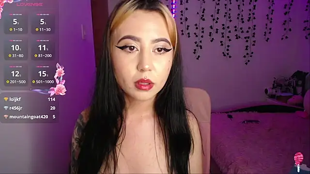 Snapshot of Sunset_pink chatting on 12/17/24, 05:18 Sunset pink online show from 12/17/24, 05:18