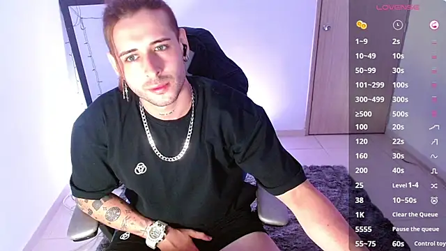 Snapshot of Ares_blue chatting on 02/25/25, 12:16 Ares blue online show from 02/25/25, 12:16