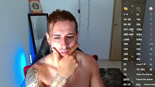 Snapshot of Ares_blue chatting on 01/28/25, 01:49 Ares blue online show from 01/28/25, 01:49