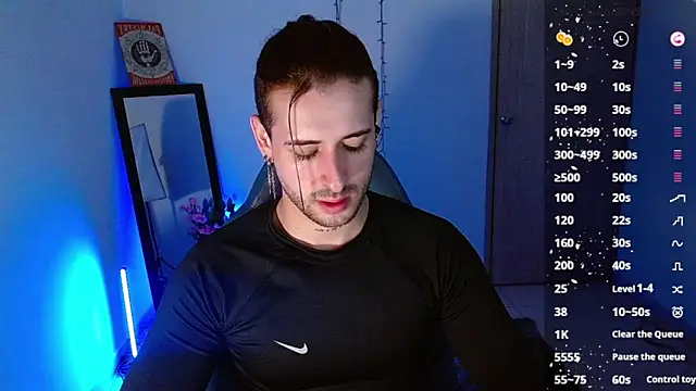 Snapshot of Ares_blue chatting on 01/30/25, 10:50 Ares blue online show from 01/30/25, 10:50