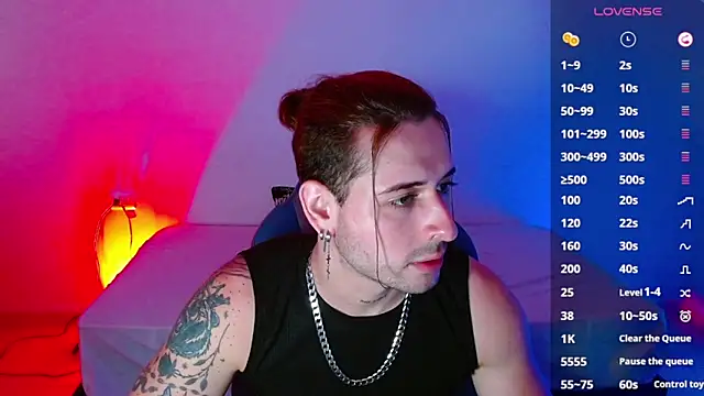 Snapshot of Ares_blue chatting on 03/17/25, 11:10 Ares blue online show from 03/17/25, 11:10