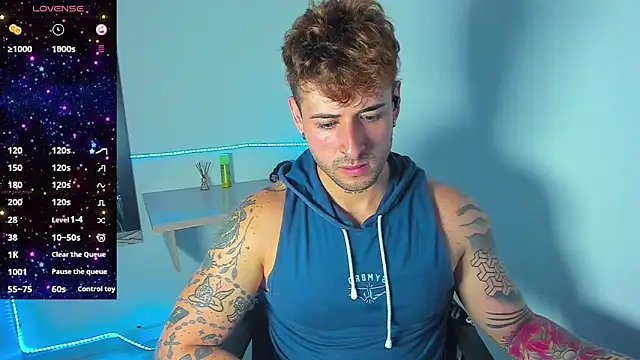 Ares blue online show from 10/21/25, 01:10