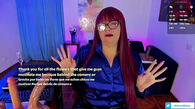 Venus R0se online show from 10/25/25, 01:45