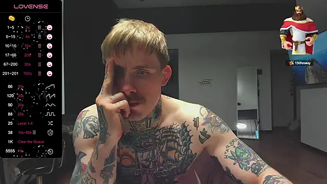 white King9999 online show from 03/02/25, 03:08