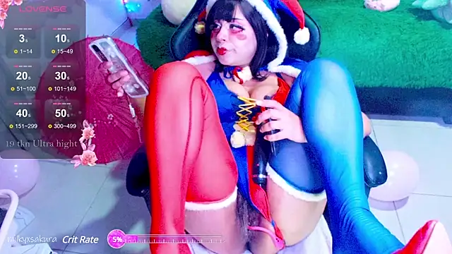Snapshot of MilkyXSakura chatting on 02/13/25, 06:52 MilkyXSakura online show from 02/13/25, 06:52