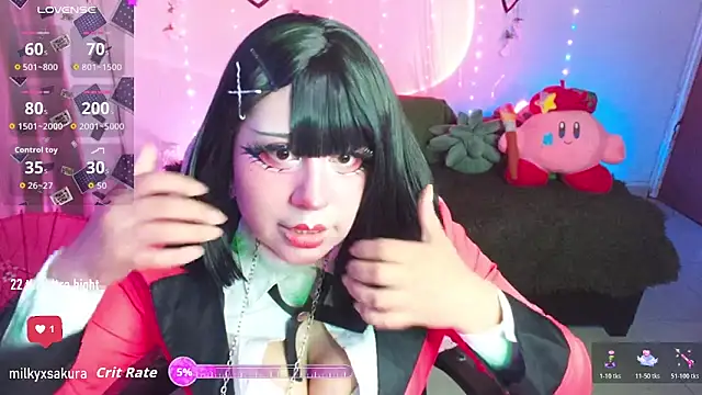 MilkyXSakura online show from 04/11/26, 12:40