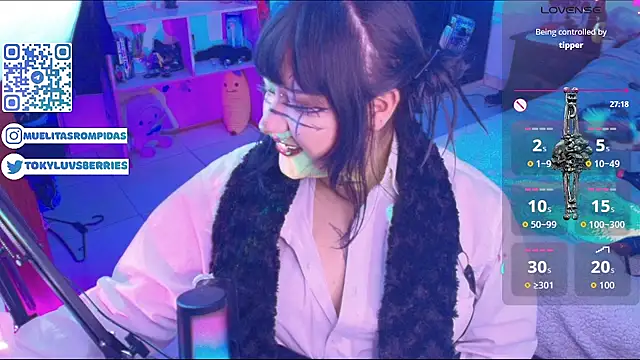 toky doll online show from 04/18/26, 04:59