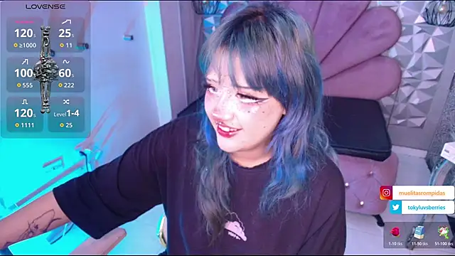 toky doll online show from 11/12/25, 08:45