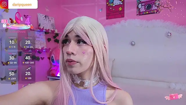 DaripQueen online show from 11/14/25, 03:15